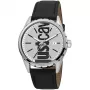 JUST CAVALLI MAN pulkstenis JC1G082L0105 (42mm) ar zilu ciparnīcu un zilu ādas siksniņu
