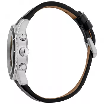 Pulkstenis JUST CAVALLI MAN JC1G215L0015 42mm Melns Ciparnīca Ādas Siksniņa