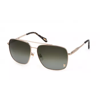 JUST CAVALLI Unisex Sunglasses SJC030610493 - Black Frame, Grey Gradient Lens, 61/14/140 mm