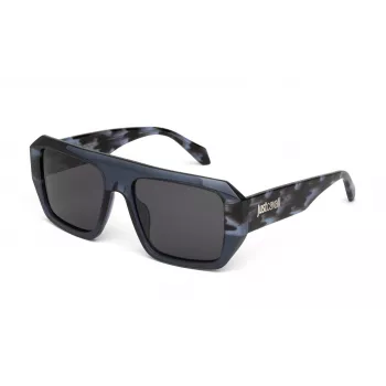 JUST CAVALLI Unisex Sunglasses SJC101V550W47 - Acetate Frame, UV400 Protection, 55/18/145 mm