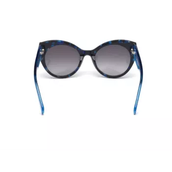 JUST CAVALLI WOMAN JC789S-55B Butterfly Sunglasses Havana Brown Gradient 55/21/140 mm