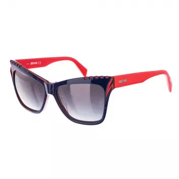 JUST CAVALLI Sieviešu saulesbrilles JC788S-92W Square Black Frame Grey Gradient Lens 56/14/140 mm