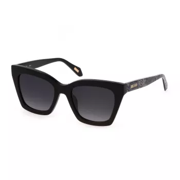 JUST CAVALLI Sieviešu saulesbrilles SJC024-52700Y Butterfly Acetate rāmis UV400 52mm