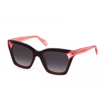 JUST CAVALLI Sieviešu Saulesbrilles SJC024V5209P2 - Acetāta rāmis, UV400 aizsardzība, 52 mm lēcas