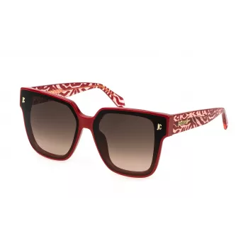 JUST CAVALLI Sieviešu saulesbrilles SJC089V6502GH Havana Acetāts Pelēks Gradients 65/13/140 mm