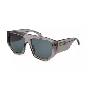 JUST CAVALLI Sieviešu Saulesbrilles SJC097-580819 Havana Brūns Bruņurupuča Rāmis Brūnas Gradienta Lēcas 58mm