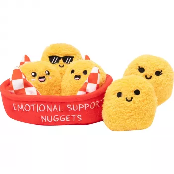 Just Play Emotional Support Nuggets Plush Toy Set - Disney and Pixar Inside Out 2