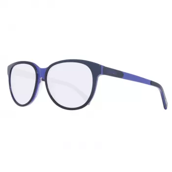 JUSTCAVALLI JC673S-5583C Sieviešu Butterfly Cat-Eye Saulesbrilles Havana Brūns Gradients 55mm