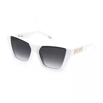 JUSTCAVALLI SJC146 sieviešu kaķa acs saulesbrilles, Havana brūns gradients, 58/17/140 mm SJC146-580847