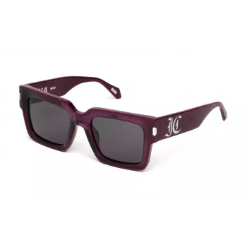 JUSTCAVALLI Sieviešu Saulesbrilles SJC108V530887 Brūna Havana Tauriņa 53mm