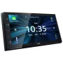 JVC KW-M560BT 6.8 inch Bluetooth auto mediju uztvērējs ar 13 joslu ekvalaizeri, Android spoguļošanu, 3 priekšpastiprinātāja izejām un aizmugurējo USB