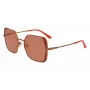 KARL LAGERFELD KL340S-800 Sieviešu saulesbrilles - Melns acetāta rāmis, pelēkas polikarbonāta lēcas, 56 mm