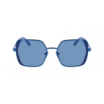 KARL LAGERFELD KL340S5618400 Sieviešu saulesbrilles – melns rāmis, pelēkas lēcas, 56mm