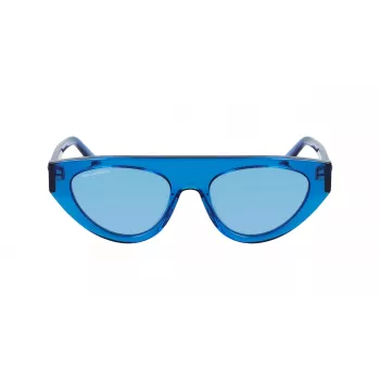 KARL LAGERFELD KL6043S-424 Sieviešu kaķacs formas saulesbrilles Havana Brūns gradients 52mm