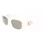 KARL LAGERFELD KL6085S-105 Sieviešu kvadrātveida acetāta saulesbrilles Melna/Pelēka 55/18/140 mm