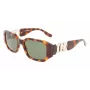 KARL LAGERFELD KL6085S-240 Sieviešu kaķacsveida saulesbrilles Havana brūns gradients 55mm