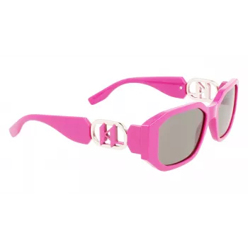 KARL LAGERFELD KL6085S-525 Sieviešu saulesbrilles Havana brūna gradienta 55mm