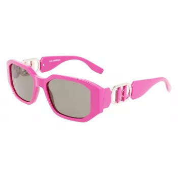 KARL LAGERFELD KL6085S-525 Sieviešu saulesbrilles Havana brūna gradienta 55mm