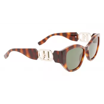 KARL LAGERFELD KL6086S-240 Sieviešu saulesbrilles Havana Brown Gradient 54mm