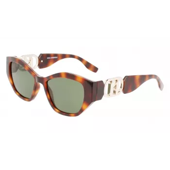 KARL LAGERFELD KL6086S-240 Sieviešu saulesbrilles Havana Brown Gradient 54mm