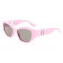 KARL LAGERFELD KL6086S-525 Sieviešu tauriņstila saulesbrilles Havana brūna gradienta 54mm