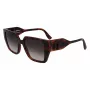 KARL LAGERFELD KL6098S-240 Sieviešu saulesbrilles Havana Brown Gradient 52mm