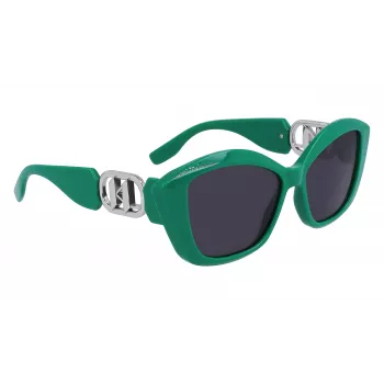 KARL LAGERFELD KL6102S-300 Sieviešu Saulesbrilles Havana 56mm