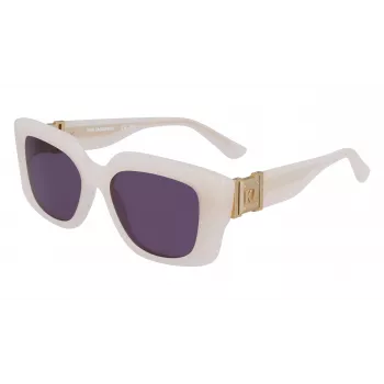 KARL LAGERFELD KL6125S-280 Sieviešu saulesbrilles Havana Tortoise Acetāta rāmis Brūnas gradienta lēcas 52mm