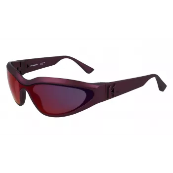 KARL LAGERFELD KL6128S-606 Unisex Saulesbrilles Havana Brown Acetāts 69mm
