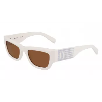 KARL LAGERFELD KL6141S522110 Sieviešu saulesbrilles - Melns rāmis, pelēki gradienta stikli 52/21/140 mm
