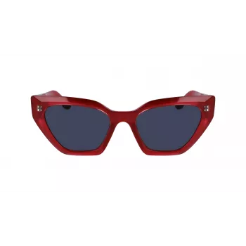 KARL LAGERFELD KL6145S-600 Sieviešu kaķacs formas saulesbrilles Havana Brūna Gradienta 54mm
