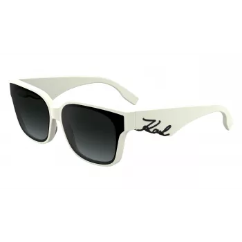 KARL LAGERFELD KL6161S-105 Sieviešu saulesbrilles Havana Butterfly 63mm