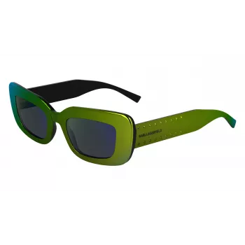 KARL LAGERFELD KL6164S-300 Sieviešu kvadrātveida saulesbrilles Havana Brūns gradients 50mm