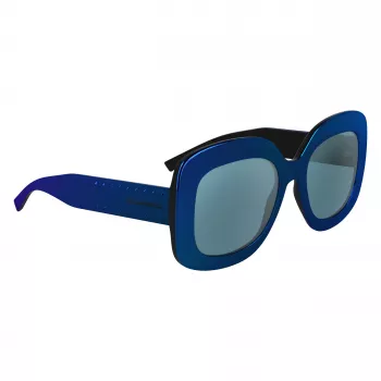 KARL LAGERFELD KL6165S-400 Sieviešu saulesbrilles, kvadrātveida plastmasas rāmis, pelēks gradients, 53/19/140 mm