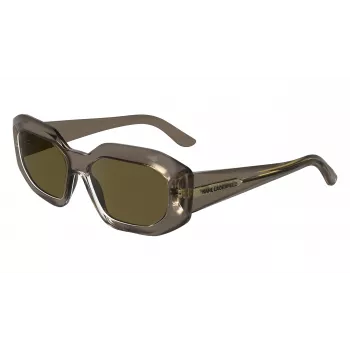KARL LAGERFELD KL6167S-278 Sieviešu kaķacs formas saulesbrilles Havana brūns gradients 53mm