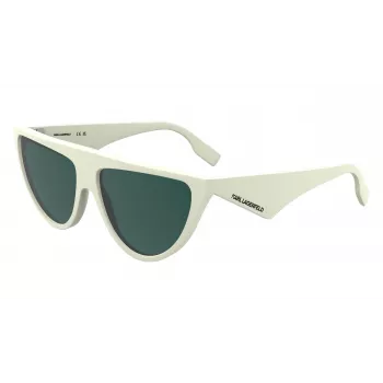 KARL LAGERFELD KL6185S591410 Sieviešu Butterfly saulesbrilles Melnas/Pelēkas 59mm