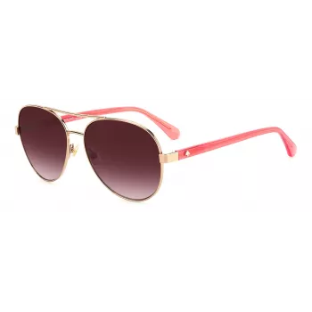 Kate Spade AVERIE-S-AU2 Sieviešu kvadrātveida saulesbrilles 58mm