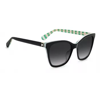 KATE SPADE DESIS807F59O Sieviešu saulesbrilles, Havana acetāta rāmis, brūnas gradienta lēcas, 55/17/140 mm
