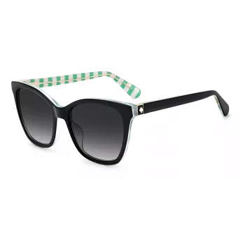 KATE SPADE DESIS807F59O Sieviešu saulesbrilles, Havana acetāta rāmis, brūnas gradienta lēcas, 55/17/140 mm