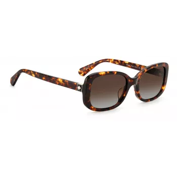 KATE SPADE Dionna Sieviešu Saulesbrilles S06JF2L Havana Acetāta Brūns Gradients 52mm