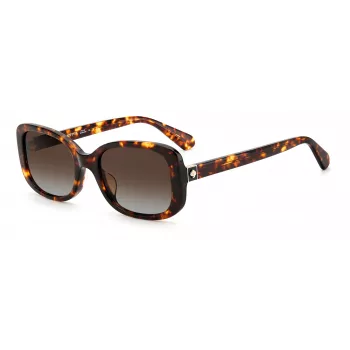 KATE SPADE Dionna Sieviešu Saulesbrilles S06JF2L Havana Acetāta Brūns Gradients 52mm