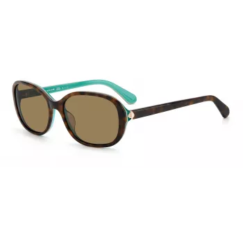 Kate Spade Izabella GSFZL Sieviešu Saulesbrilles - Acetāta Rāmis, UV400 Aizsardzība, 55mm Lēcas