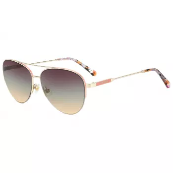 Kate Spade Janece Women's Sunglasses JANECEGS3YG - Havana Acetate Frame, Brown Gradient Lens, 58mm