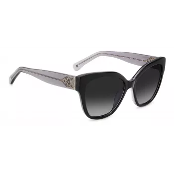 Kate Spade Savannah GS807F Sieviešu saulesbrilles – tumši Havana acetāta rāmis ar brūni gradienta lēcām 57/17/140 mm