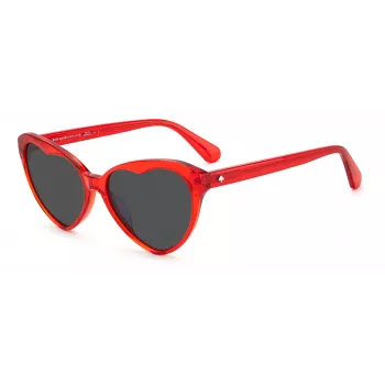Kate Spade Velma Women's Sunglasses VELMASC9AF7IR Black Frame Grey Gradient Lens 57/17/140 mm