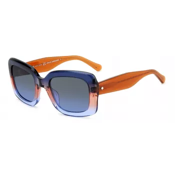 KATE SPADE Sieviešu Bellamy Square Acetate Saulesbrilles Havana Brown Gradient 52mm