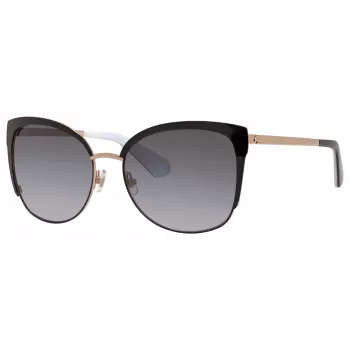 Kate Spade sieviešu saulesbrilles Genice - Melna/Pelēka gradienta - 57mm