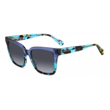 KATE SPADE Sieviešu HarlowG/S kvadrātveida saulesbrilles - Rozā Brūna Gradienta - 55/17/140 mm