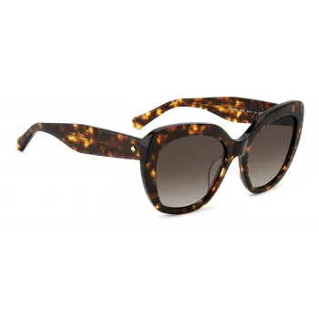 KATE SPADE Women's Winslet GS086F Sauļošanās brilles - Acetāta rāmis, UV400 aizsardzība, 55 mm lēcas