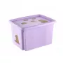 keeeper kaste ar vāku 30L Karolina “Capybara” 45x35x27cm Soft Purple